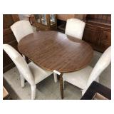 Maple Breakfast Table w/4 Chairs