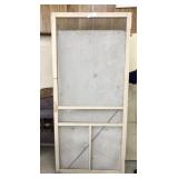Vintage Screen Door-Left Side Needs Repair