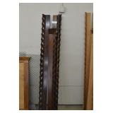 Mahogany Canopy Frame Top-Finished