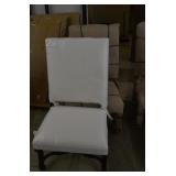 Set of 2 Louis XII Side Chair-Straight Top