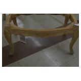 Mahogany Footstool-Unfinished