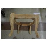 Mahogany Footstool-Unfinished