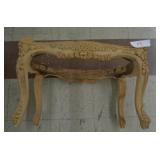 Mahogany Footstool-Unfinished