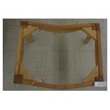 Mahogany Footstool-Unfinished