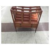 English Canterbury/Magazine Rack