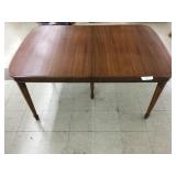 Mahogany Dining Table w/Ornate Sturdy Legs