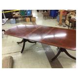 Drexel Mahogany Double Pedestal Table