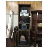 3 Tier Shelf with Electronics