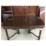 6 Legged Table w/Pop-Up Leaf