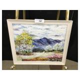 Painting on Board-Von Mizener-Desert Spring