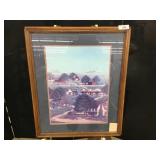 Folk Art by B. Cummings Mississippi Artist-Numbere