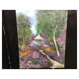 Paining on Cardboard-Unsigned-Gazebo