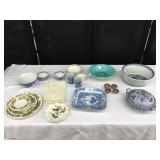 Miscellaneous Selection Early Porcelain Serving It