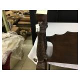 Wellington Hall Mahogany Poster Bed-Queen Size-No