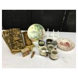 15 Pieces-Collectors Plates,Mugs, Wall Items,Etc.