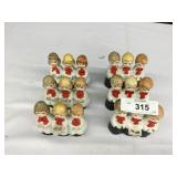 3 Sets Christmas Choir Ceramic Figurines-3 Boys,3