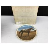 11" Numbered Collectors Horse Plate-On Cloud Nine
