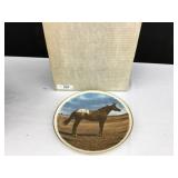 11" Numbered Collectors Horse Plate-On Cloud Nine