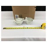5 Sets of Wakefield China-Sugar Bowl & Creamer