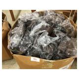 Large Box of Plastic Furniture Legs w/Threaded Scr