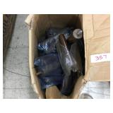 Large Box of Wooden Furniture Legs w/Threaded Scre