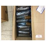 Large Box of Wooden Furniture Legs w/Threaded Scre