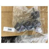 Large Box of Plastic Furniture Legs w/Threaded Scr