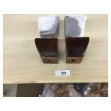 Selection of 4 Finished Cherry Color Curved Sofa L