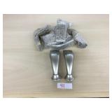 Box of 8 Silver Curved Metal Sofa Legs