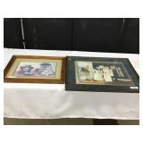 Pair of Prints-Kim Ward & Wilma B. Vincent-Framed