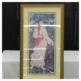 Evelyn D.E. Morgan-Flora-Tripled Matted-Rose Gilde