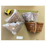 4 Ornate Wooden Furniture Legs-Finished