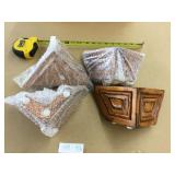 4 Ornate Wooden Furniture Legs-Finished