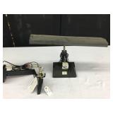 Plastic Student Desk Lamp & Metal Wall Lamp