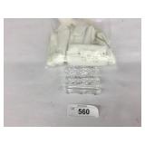 Set of 12 Crystal Knife Rests