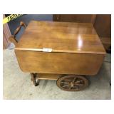 Cherry tea cart, with 2x wings