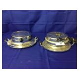 Pair of vintage waffle Irons