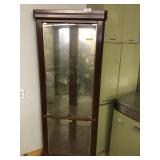 Vintage corner cupboard