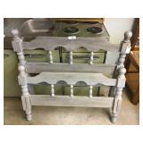 Twin size shabby chic bed