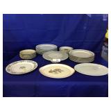 30pcs of various china plates