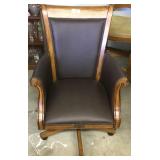 Mahogany Office chair (a)