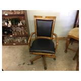 Mahogany Office Chair (b)