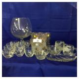 Large Lot of Glassware-21 Pieces