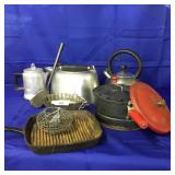 Miscellaneous Kitchen Lot-Kettles Plus