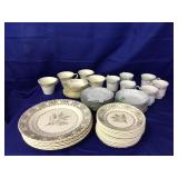 50pcs Misc fine china