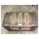 Vintage Camel Back Trunk