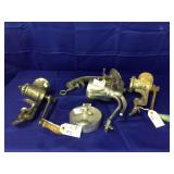 5 Pieces-Best Made & Universal Meat Grinders,Cherr