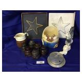 Selection of Antique Ceramic and Wood Items