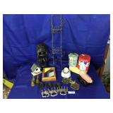 Selection of Miscellaneous Home Décor-Wood,Brass +