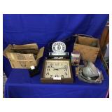 Selection of Collectibles-Lighted Beer Sign,Clock